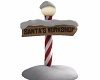 A Santa Workshop Sign