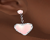 Pink Heart - Earrings