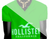 FK|Hollister Vneck Green
