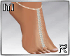 MR:White Pearl Bare Feet