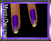 Lush Purple Dainty Nails