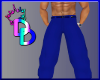 Blue Tux Pants Custom