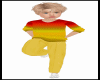 BOYS RED YELLOW FADE