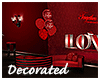 Valentine Club Decorated