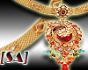 [SA]Multi Polki Necklace