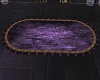 Purple and Gold Rug