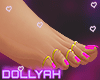 ♥Hot Girl Toes W/Rings♥