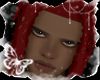 Zig zag dreads red