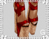 G l Bloom Red Sandals
