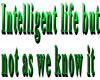 Intelligent Life Sticker