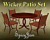Wicker Patio Set