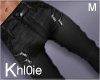 K leather pants M