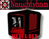 (N) Media Bed Red