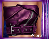 (A) Purple Leather Top 2