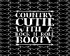 Country Cute Saying