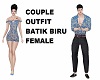 CP FIT BATIK BIRU FEMALE