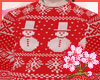 knitted Xmas Sweater M