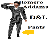 Homero Addams pants D&L