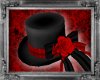 Cossette Rose TopHat-Red