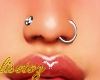 LV-♛ Nose Piercing