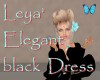 Leya elegant black dress