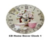 CD Home Decor Clock 1