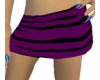 Purple Stripe Skirt