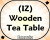 (IZ) Wooden Tea Table