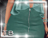 [TB] Ellie Teal Skirt