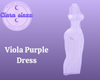 Viola  Purple Dress