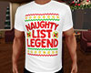 Naughty List Legend Wht