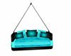 LUXURY TEAL SWING COUCH