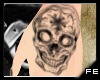 FE skull hand tat
