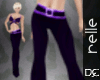 !f Diva Purple Pants