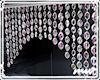 !Bead curtain pink arch