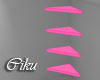 Hot Pink Corner Shelf