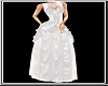 White Brocade Gown