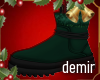 [D] Santa green boots