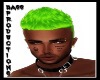 dj green rave hair 