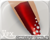 .xpx. Red Diamond Nails