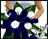 D Blue Wedding Bouquet