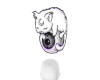 Kitty EyeBall Sign