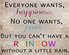 Pain Rain Rainbows