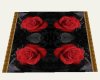 red rose rug long