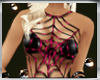 *Pink Spider Web Dress