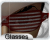 [HS]Glasses Kappa Red