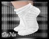 {D}White Socks