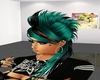 MOHAWK TEAL AND BLACK