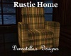 rustic recliner
