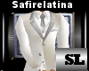 ~SL~ White & Silver Suit